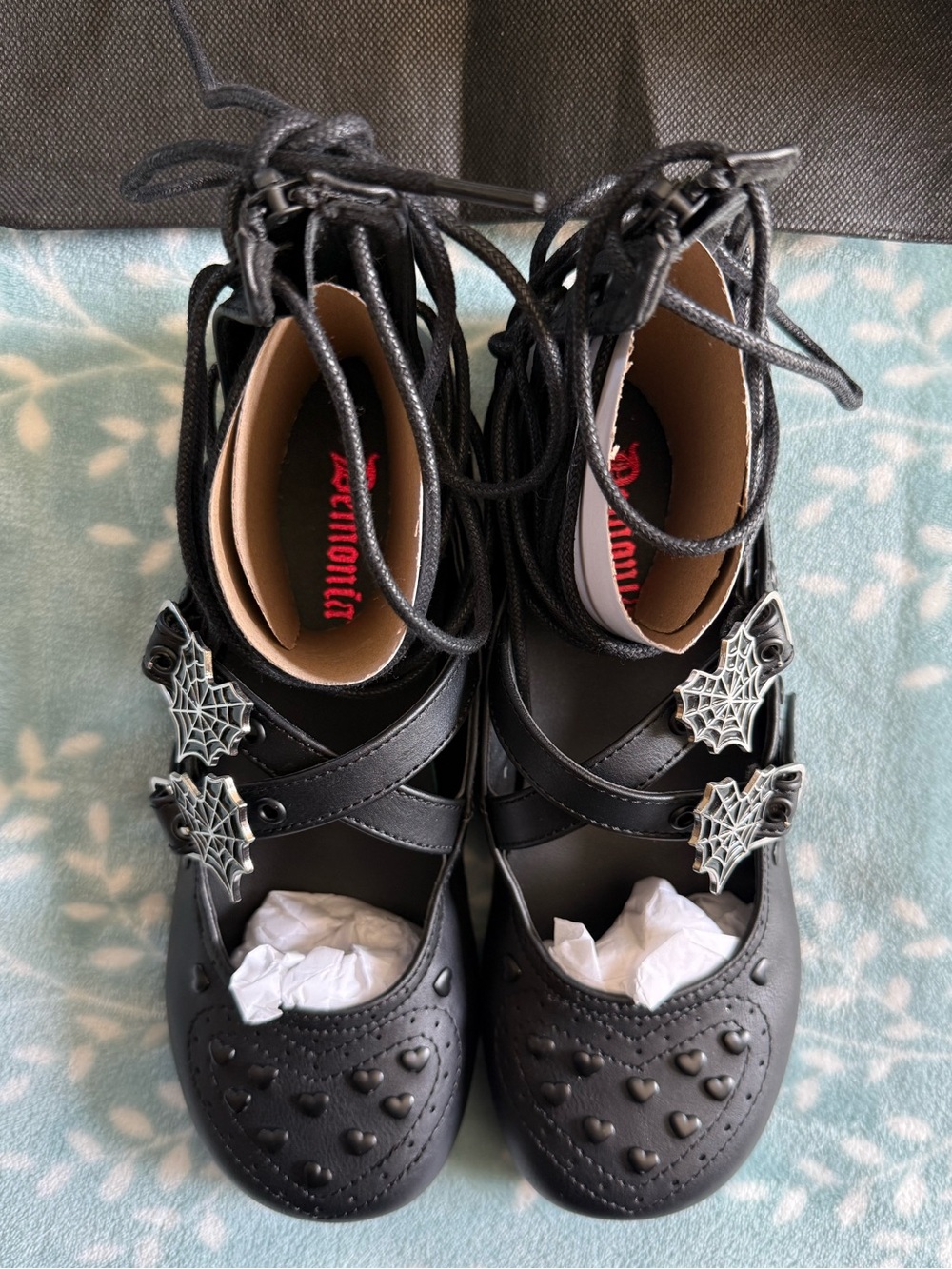 🆕 Dolls Kill Demonia DAISY-11 BALLET FLATS size 9